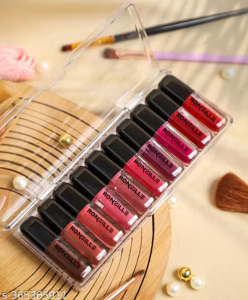 Lipstick Kit-Set of 10 (Waterproof)