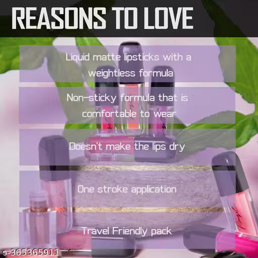 Lipstick Kit-Set of 10 (Waterproof)