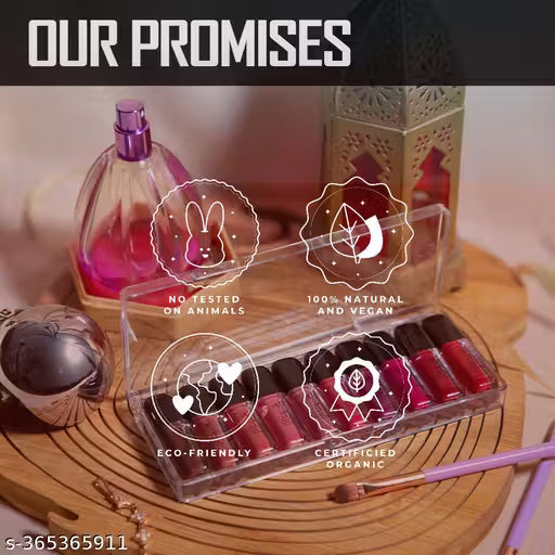 Lipstick Kit-Set of 10 (Waterproof)